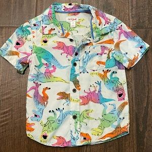 Cat & Jack dinosaur polo